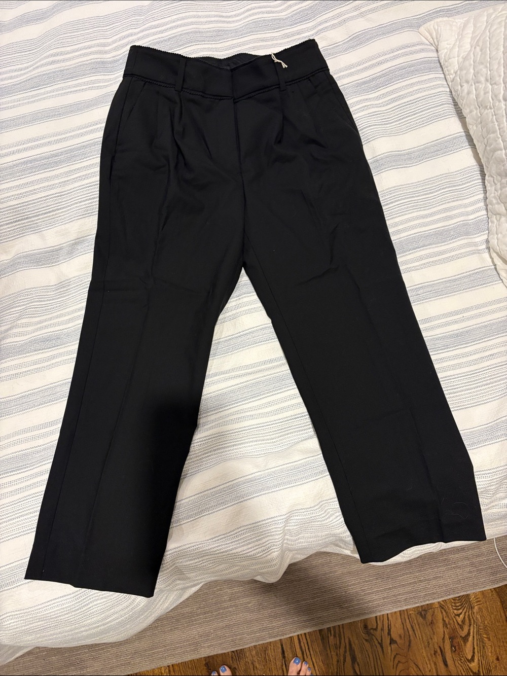 J. Crew Black Pleated Women’s Dress Pants
